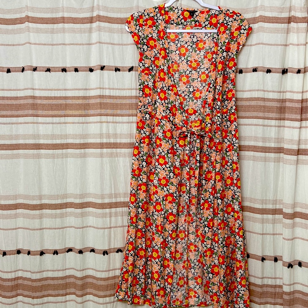 J Crew Mercantile Wrap Dress